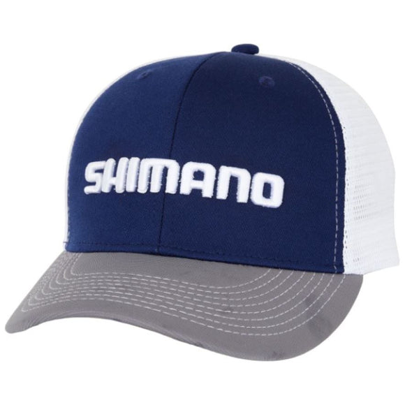 HAT SHIMANO TRIFECTA CORPORATE WHITE/NAVY/GREY