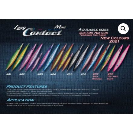 JIG OCEAN LEGACY MINI LONG CONTACT 70GM #5