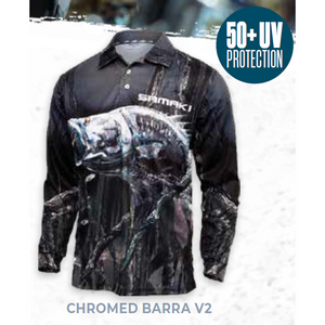 SHIRT SAMAKI CHROMED BARRA V2 MEDIUM