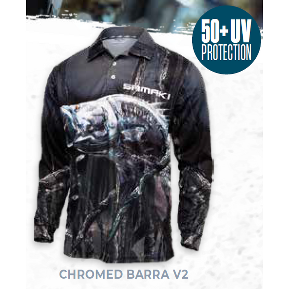 SHIRT SAMAKI CHROMED BARRA V2 LARGE