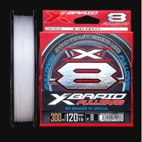 YGK FULLDRAG X8 CASTING BRAID PE5/90LB 300M