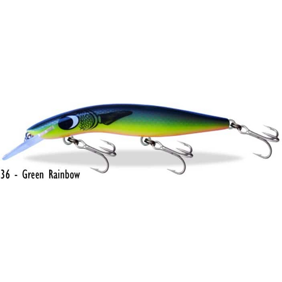 CLASSIC 120MM BARRA +15 GREEN RAINBOW