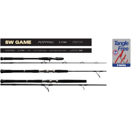 ROD NS SW GAME BOAT 6'10' PE 3-6 SPIN